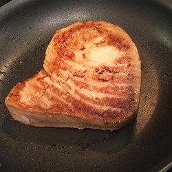 Savory Pan-Seared Tuna Steaks - Allrecipes.com Pan Seared Tuna Steak, Ahi Tuna Steak Recipe, Cook Once Eat Twice, Seared Tuna Steaks, Ahi Tuna Steak, Tuna Steak Recipes, Tuna Steak, Mussels Recipe, Seared Tuna