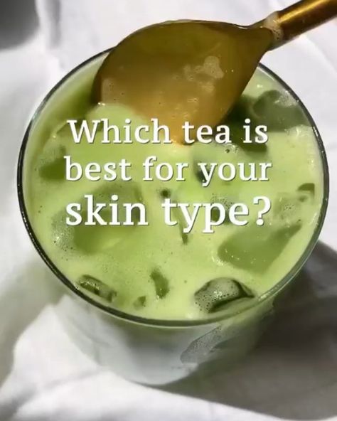 Drink For Clear Skin, Matcha Powder Recipes, Tea For Skin, Matcha Green Tea Benefits, Best Tea Tree Oil, Green Tea Skin Care, Matcha Tea Benefits, Skin Tea, Matcha Benefits