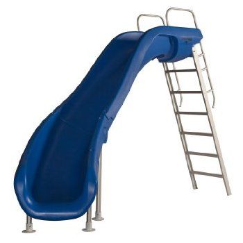 Amazon.com : S.R. Smith 610-209-5823 Rogue2 Pool Slide, Left Curve, Blue : Patio, Lawn & Garden Swimming Pool Slides, Diving Boards, Water Delivery, Pool Slide, Blue Pool, Pool Chemicals, Pool Filters, Pool Pump, Pool Supplies