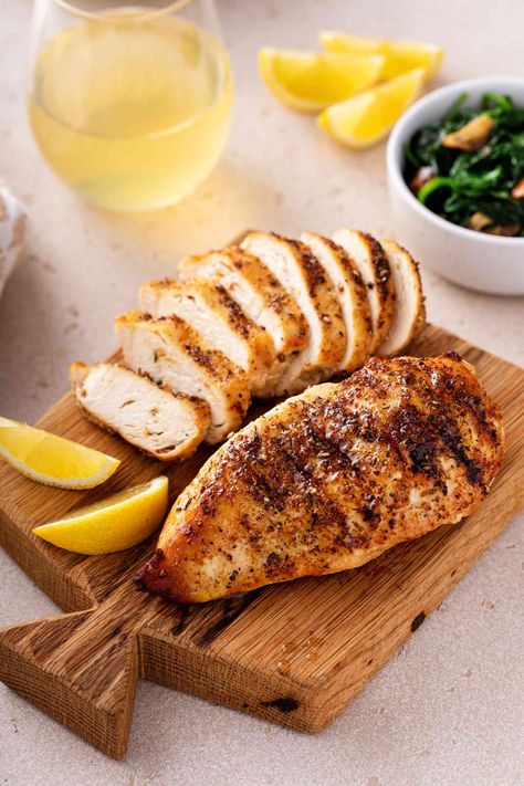 Chicken Breast In Oven, Marinating Chicken Breast, Fried Chicken Breast, Family Eating, Cooked Chicken, Baked Chicken Breast, Cook Chicken Breast, Chicken Marinades, Simply Recipes