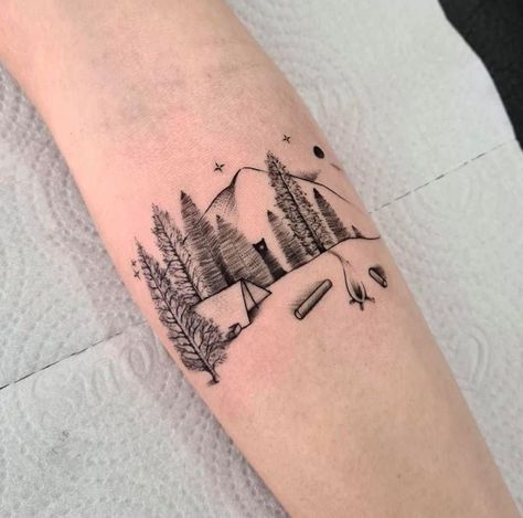 Oregon Coast Tattoo, Coast Tattoo, Oregon Tattoo, Tree Tattoo, Get A Tattoo, Oregon Coast, A Tattoo, I Tattoo, Triangle Tattoo