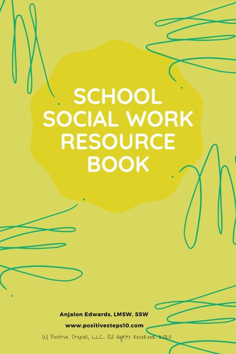 It is a School Social Worker's best friend. Especially when you are deciding on a last minute intervention for specific topics. In this resource the following is covered: SSW logs, Rapport Building, Self-Control, Self-Esteem, Coping Skills, Communication, and Respecting Differences. Easy to use and copy worksheets in one place. This is Volume 1 of the series. Elementary School Social Work, Parent Engagement Ideas, Rapport Building, Social Work Quotes, School Social Workers, Response To Intervention, School Social Worker, School Social Work, Teaching Skills