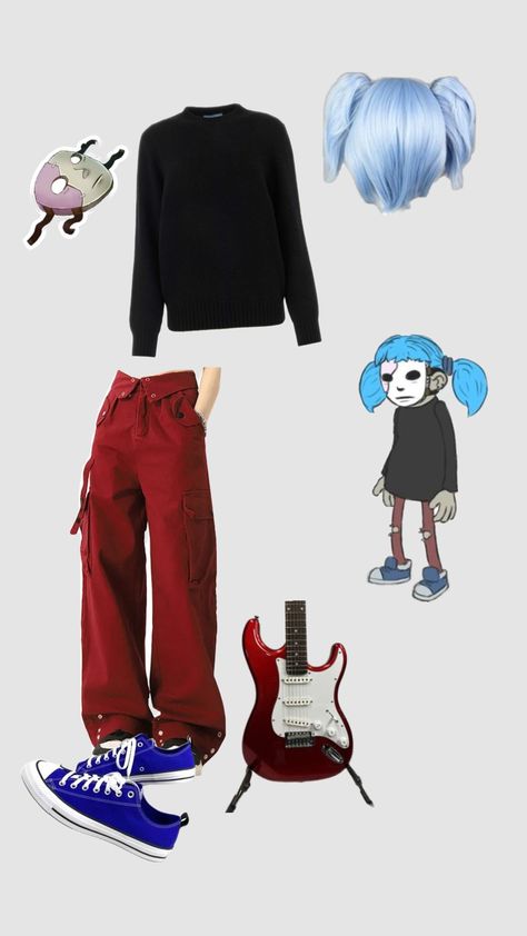 Sally face inspired outfit!! #sallyface #salfisher #Sallyfaceoutfitinspo #characteraesthetic #characterinspo Sally Face Inspired Outfits, Sally Face Merch, Sallyface Cosplay, Sally Face Cosplay, Trio Halloween Costumes, Sally Face, Character Aesthetic, Halloween Costumes, Outfit Inspirations