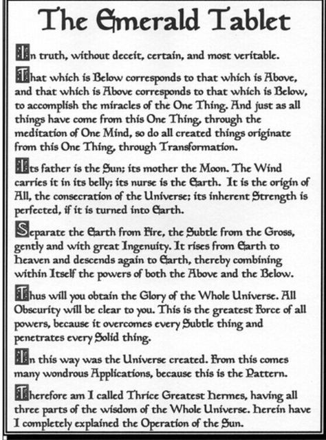 The emerald tablet of Thoth-Hermes Hermetic Kabbalah, Thoth Tarot Meanings, Emerald Spiritual Meaning, The Emerald Tablet, Emerald Tablets Of Thoth Quotes, The Emerald Tablets Of Thoth, Book Of Thoth, Emerald Tablets Of Thoth, African History Truths