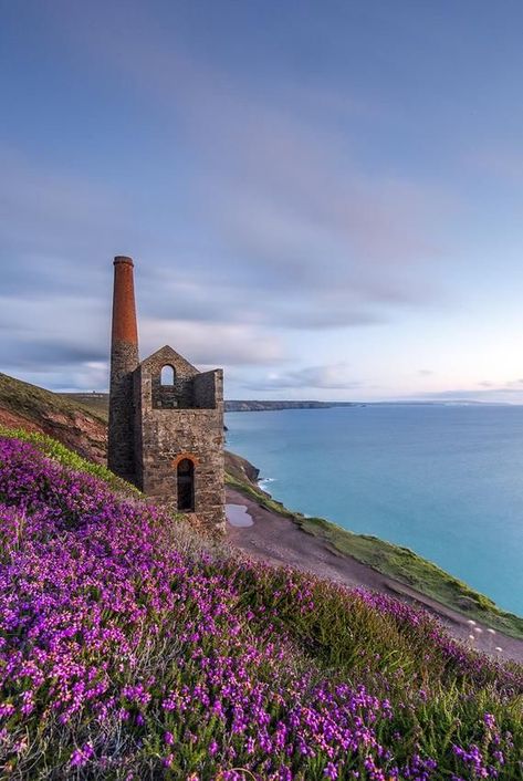 Cornwall Photography, Cornwall Art, Image Border, Fairytale House, Coast Line, Summer Wind, Cornish Coast, St Agnes, Seascape Wall Art