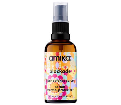 Check out this product at Sephora.com - amika Blockade Heat Protectant Serum - 1.7 oz/ 50 mL Heat Protectant, Heat Damage, Moisturizing Serum, Protective Hairstyles, Vodka Bottle, Defense, Sephora, Serum, Water Bottle