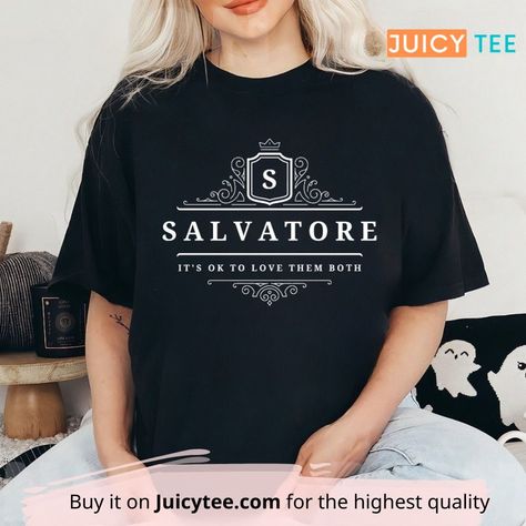 Funny Salvatore It's Ok To Love Them Both Shirt, Vampire Brothers Sweatshirt, Salvatores 1864 Check more at https://juicytee.com/product/funny-salvatore-its-ok-to-love-them-both-shirt-vampire-brothers-sweatshirt-salvatores-1864/ Its Ok, Sweatshirts, Funny, Christmas