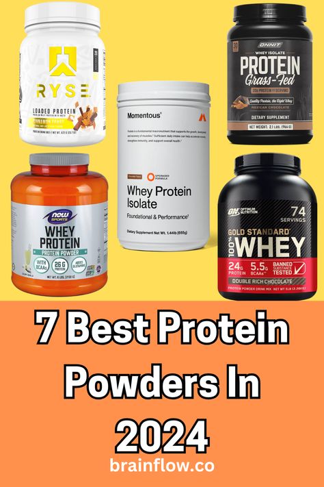 Looking to level up your protein shake game? Discover the 7 best protein powders of 2024 for fat loss and building muscle! Whether you’re aiming to shed pounds or bulk up, these top-rated powders deliver the results you’re after. Click the link to find your perfect protein and save this pin for easy access to the best picks! Best Protein Powder For Women, Protein Powder For Women, Food To Gain Muscle, Frappe Recipe, Best Protein Powder, Whey Isolate, Fat Burning Supplements, Protein Powders, Bulk Up