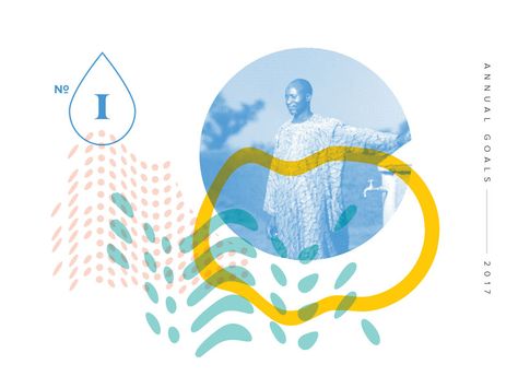 View on Dribbble Water Sustainability Illustration, Charity Water, Water Projects, Type Inspiration, Graphic Design Layouts, Publication Design, Water Design, Pattern Images, Ui Design Inspiration