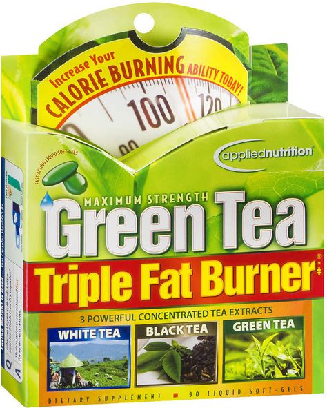 Applied Nutrition Maximum Strength Green Tea Triple Fat Burner, Liquid Soft-Gels, lose weight #affiliate Green Tea Fat Burner, Fat Burning Tea, Applied Nutrition, Gel Pack, Belly Fat Burner, Green Tea Extract, Diet Pills, Fat Burner, Detox Drinks