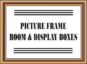 DYI DOLLHOUSE MINIATURES: MAKING ROOMS & DISPLAY BOXES FROM PICTURE FRAMES Brew Room, Tiny Crafts, Miniature Buildings, Room Box Miniatures, Tiny Stuff, Miniatures Diy, Diorama Ideas, Mini Ideas, Dollhouse Miniature Tutorials