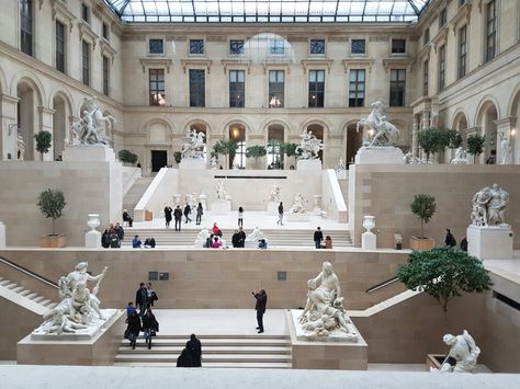 Inside of The Louvre Museum. Louvre Museum Inside, Old Railway Station, Old Railway, The Louvre Museum, The Seine, Louvre Paris, Louvre Museum, The Louvre, Railway Station