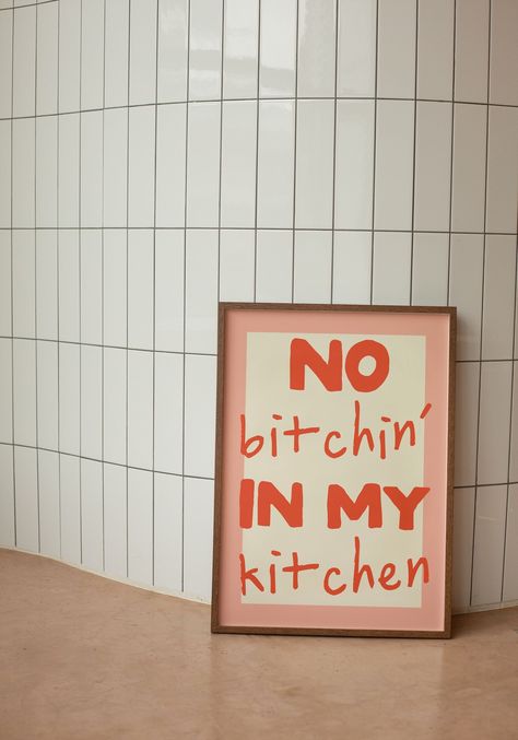 Room Inspo Artsy, Foodie Quotes Funny, Kitchen Puns, Kitchen Posters, Food Quotes, Artwork For Home, Diy Mirror, Live Colorfully, Mini Canvas Art