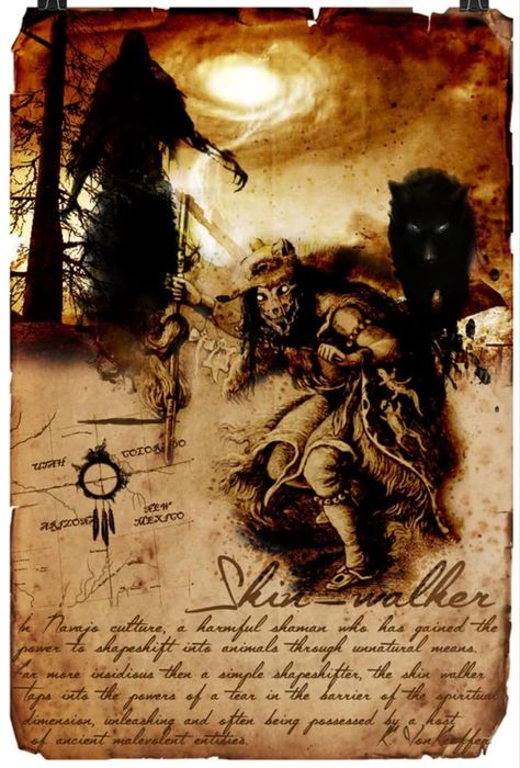 Bestiary Mythical Creatures, Scary Myths, Ghost Journal, Monster Journal, Magical Creatures Mythology, Fantasy Creatures Mythology, Dnd Monster, Skin Walker, Myths & Monsters