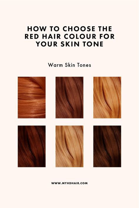 How To Choose The Red Hair Colour For Your Skin Tone Red Hair For Neutral Undertones, Red Hair On Neutral Skin Tone, Auburn Hair Color Cool Skin, Copper Hair Skin Tone, What Shade Of Red Should I Dye My Hair, Neutral Skin Red Hair, Cold Tone Ginger Hair, Copper Vs Red Hair, Haircolor Ideas For Medium Skin Tone