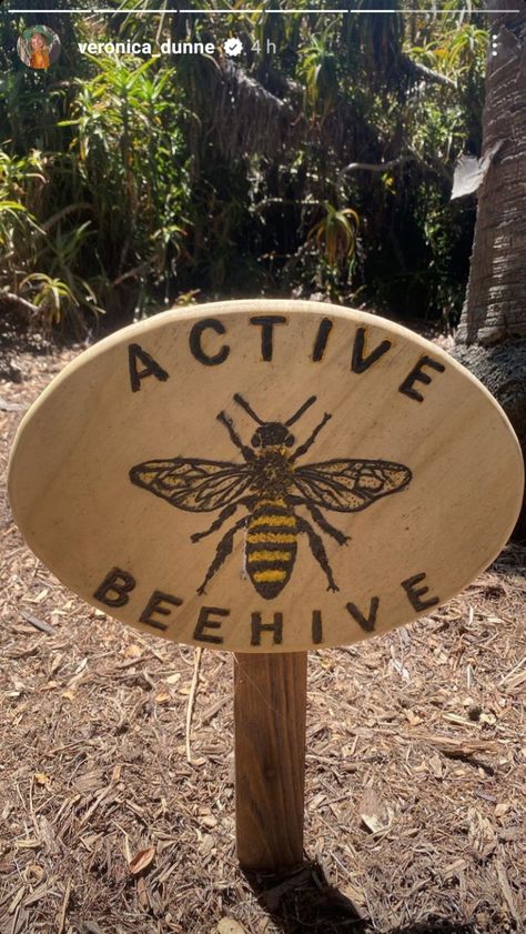 Active beehive bee sign honey inspo aesthetic moodboard lifestyle hipergamy luxury Bee Hive Aesthetic, Horticulturist Aesthetic, Beekeeper Aesthetic, Bee Keeping Aesthetic, Beehive Aesthetic, Beekeeping Aesthetic, Cute Bee Hive, Apothecary Business, Cottage Homestead