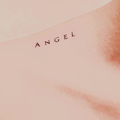 angel tattoo black pale skin aesthetic Pale Skin Aesthetic, Skin Aesthetic, Tattoo Black, Angel Tattoo, Pale Skin, Black Tattoos, Tattoo Quotes, Angel, Tattoos