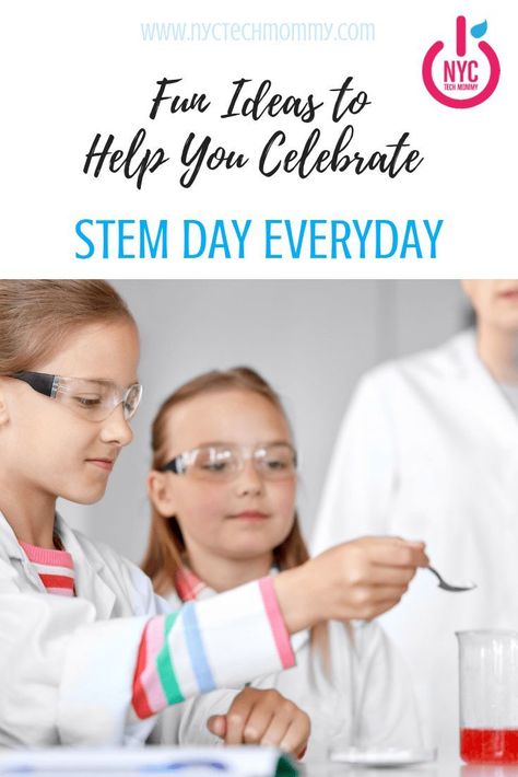 Here's a list of ideas to help you celebrate National STEM Day! Learning Everyday, Stem Camp, School Kids Activities, Teaching Stem, Stem Programs, Steam Learning, Frugal Mom, Summer Camps For Kids, Reasoning Skills