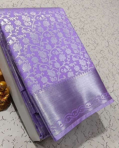 🪻 🪻 💕 *PREMIUM QUALITY LAVENDER PATTU SAREES COLLECTION* 🥰❤️ *GRAND WEDDING SILK SAREE* *🔆Exclusive kanchipuram silk sarees🔆* 🔆🌹 *Zari double weave brocade bosyy,* 🔆🌹 *Elegant copper jari/ silver jari work* 🔆🌹 *Grand rich pallu with Running blouse* *Direct Manufacturing price: 2300/+ Shipping* (Market prices: 7,000 and above) Happy shopping and keep supporting us @pnc_handloom_silksarees💃💃😍🥳🛒🤗 💐💐💐💐💐💐💐💐💐 Lavender Pattu Saree, Grand Wedding, Double Weave, Wedding Silk Saree, Sarees Collection, Pattu Sarees, Saree Collection, Silk Saree, Silk Sarees