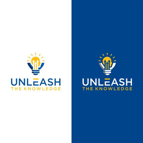 Design #113 by studio_04 | Design an catchy logo to promote learning and reading to represent "Unleashing the Knowledge" Knowledge Logo Design, Knowledge Logo, Charity Logos, Reading Tutoring, Company Work, Logo Project, Professional Logo Design, Best Logo Design, Business Leader