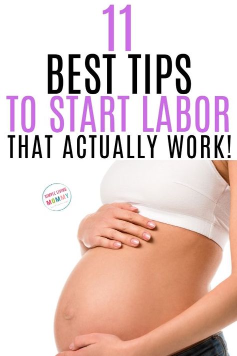 11 Ways to Naturally Induce Labor - these natural induction methods may help start contractions when you're trying to avoid a medical induction! Ways To Help Induce Labor, Ways To Go Into Labor, Help Induce Labor Natural, How To Help Induce Labor, Ways To Induce Labor Naturally, Walking To Induce Labor, Ways To Start Labor, Natural Induction Methods, Naturally Induce Labor