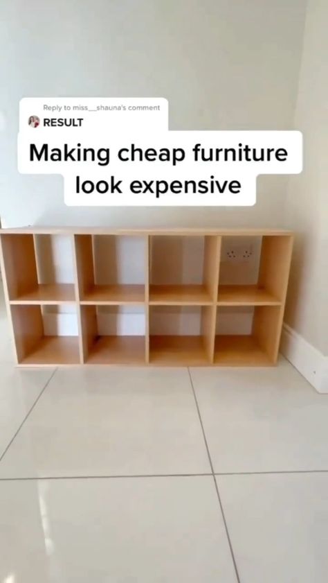 Living Modern, Look Expensive, Diy Furniture Renovation, Furniture Renovation, Furniture Hacks, Diy Furniture Table, Diy Crafts For Home Decor, Refurbished Furniture, Cheap Furniture