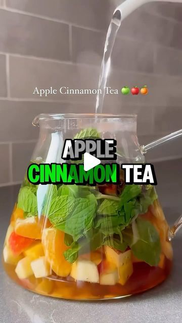 Healthy & Organic on Instagram: "Apple Cinnamon Tea 🍏🍵✨

This cinnamon apple tea not only warms you up on cold nights but also helps regulate blood sugar and curb cravings naturally! 

Perfect for sipping after meals or whenever you need a little comfort. 🫶

Why It Works:

🍏 Apple: Rich in fiber to slow sugar absorption and keep energy levels stable.

✨ Cinnamon: Boosts insulin sensitivity and helps manage blood sugar spikes.

🍊 Orange & Mint: Add a refreshing twist while supporting digestion.

How to Make It:

1️⃣ Chop 1 apple and 1/4 to 1/2 an orange. Add them to a teapot.
 2️⃣ Add 3 cinnamon sticks (or 1 tsp cinnamon), a handful of fresh mint, and 2 tsp honey.
 3️⃣ Include 2 teabags or 2 tbsp of your favorite loose tea.
 4️⃣ Pour 1 liter of boiling water, cover, and let it steep fo Apple Cinnamon Tea Recipe, Apple Cinnamon Tea, Curb Cravings, Insulin Sensitivity, Cinnamon Tea, Apple Tea, Cinnamon Apple, Peppermint Tea, Regulate Blood Sugar