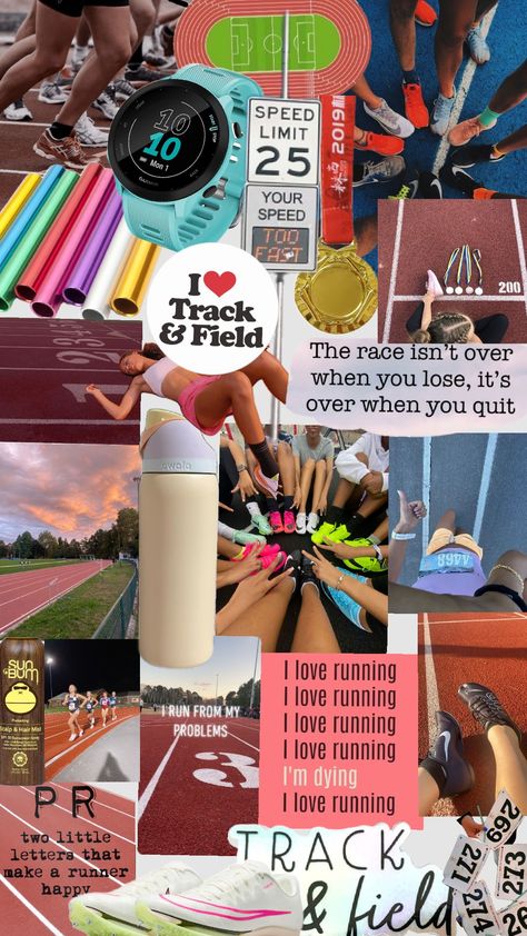 Track and field ✨️👟🥇#Track #runner #field Track And Field Background, Track Field, Track Collage, Track Wallpapers, Funny Running Pictures, Track Runner Aesthetic, Track And Field Aesthetic Girl, Track And Field Aesthetic, Track & Field