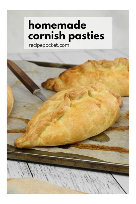 Cornish Pastry Meat Pies, Savoury Hand Pie Recipes, Shortcrust Pie Recipes, Scottish Hand Pies, Savoury Pies Recipes Easy, Shortcrust Pastry Ideas Savoury, Shortcrust Pastry Recipe, Easy Puff Pastry Appetizers, Homemade Pasties