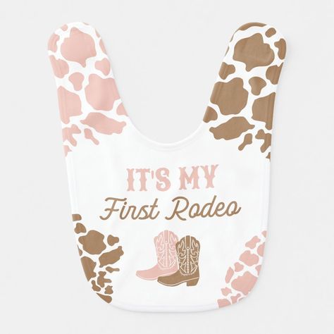 Cowgirl First Rodeo Birthday Party Baby Bib #Invitation #card #template #design #pinterestquotes #pinterestideas #pinterestmom #pinterestwedding #aesthetic #love #art #pinterestsuccess Boho First Rodeo Birthday, Cowgirl First Birthday Cake, Western First Birthday Girl, My 1st Rodeo Birthday Party Girl, Girl First Rodeo Birthday, First Rodeo Girl Birthday, 1st Rodeo Birthday Party Girl, My First Rodeo Birthday Girl, Cowgirl First Birthday Party