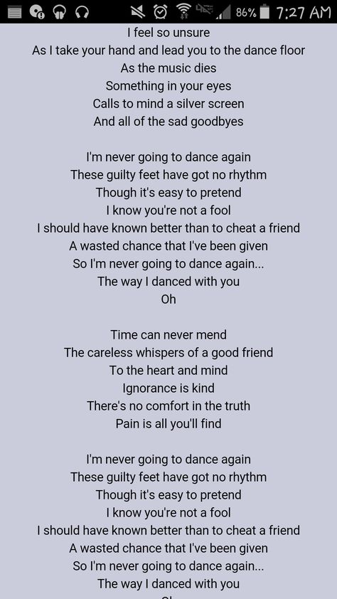 Careless Whisper, cover by seether. Like this one better than the original Careless Whisper Lyrics, Should Have Known Better, Whisper App, Dance With You, Careless Whisper, Silver Screen, I Can Relate, The Fool, Mindfulness