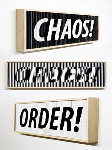 Chaos Order Lenticular  by Cyrcle Order And Chaos, Lenticular Printing, Environmental Graphic Design, Interactive Installation, Environmental Graphics, Signage Design, Interactive Design, Exhibition Design, Optical Illusions