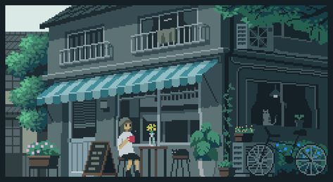 i draw pixel art Laptop Wallpaper Aesthetic High Quality, Laptop Wallpaper Aesthetic, Landscape Anime, Minimalistic Wallpaper, Pixel Art Landscape, Cozy Art, Wallpaper Notebook, Pixel Art Background, Pixel Animation