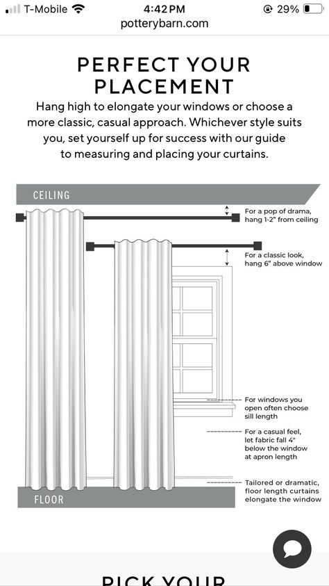 Curtain Length Guide, Curtain Length, Classic Looks, New Homes, Curtains, Flooring, Let It Be, Fabric