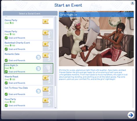 Sims 4 Spend The Weekend Mod, Sims 4 Drinking Mod, Sims 4 Cc Dating App, Sims 4 Event Mods, Sims 4 Nurse Scrubs Cc, Sims 4 Events, Sims 4 Girl Cc, Sims 4 Pc Cc, Sims 4 Descendants