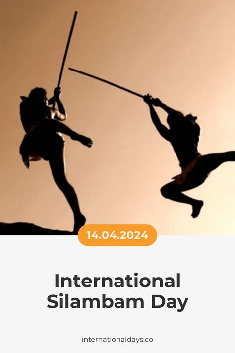 Silambam, an ancient Indian martial art, has been practiced since at least the 4th century BC and is now recognized by the United Nations as a Special Status. Silambam Martial Arts, Indian Martial Arts, Sports Day, Martial Art, International Day, Tamil Nadu, Kerala, Martial Arts, Vision Board