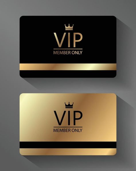 Vip Card Design, Vip Logo, Voucher Design, Make Business Cards, Apps For Teens, Design Studio Logo, Member Card, Vip Card, Ticket Design