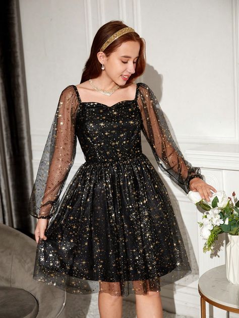 Teenage Party Dress, Teenage Party Dresses, Teenager Dress For Wedding, Wedding Guest Dress For Teens, Bday Dresses For Teens, Party Dress For Teenage Girl Black, Party Dresses For Teens, Black Lace Dress For Teens, Teenager Outfits Dress