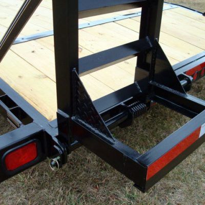 5 Ton Equipment Trailer - Johnson Trailer Co. Spare Tire Mount, Trailer Jacks, Equipment Trailers, Reflective Tape, Utility Trailer, Bolt Pattern, Spare Tire, Custom Color, Trailer