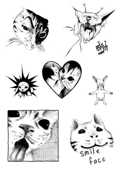 Cute Little Tattoos, Halloween Tattoo, Tattoo Portfolio, Tattoo Art Drawings, Tattoo Flash Art, Black Ink Tattoos, Arte Inspo, Little Tattoos, Ibis Paint