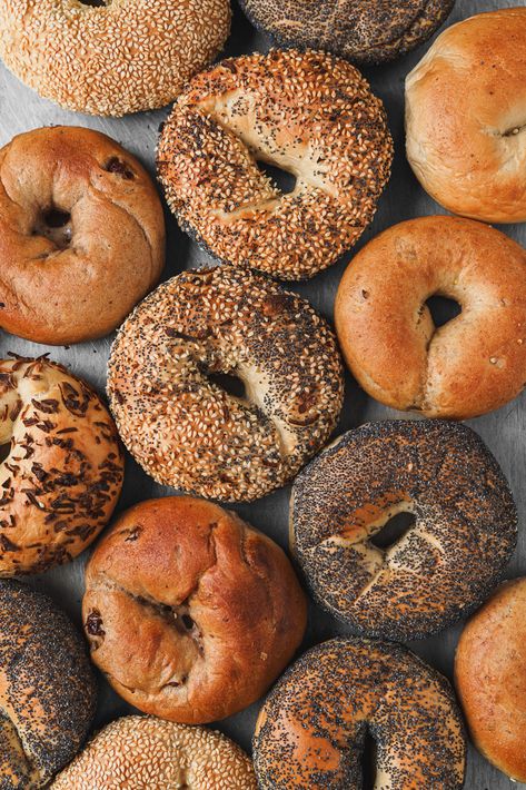 The Best Bagels in London | Bagel Photography for B Bagel Bagel Pictures, Bagel Photography, Bagel Party, Bagel Ideas, Vegan Bagels, Types Of Bagels, London Bakery, Bagel Bakery, Bagel Cafe