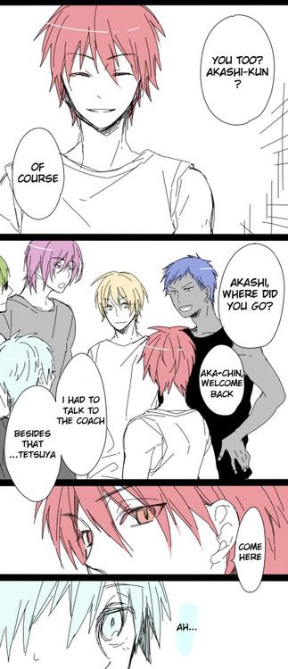 {Inferno Strive} — Comic Translation: Kiseki and Kuroko Kissing Only... Kuroko X Everyone, Gom X Kuroko, Kuroko X Akashi, Kuroko Ships, Kuroko No Basket Ships, Kuroko Harem, Akashi X Kuroko, Akashi Kuroko, Knb Kuroko