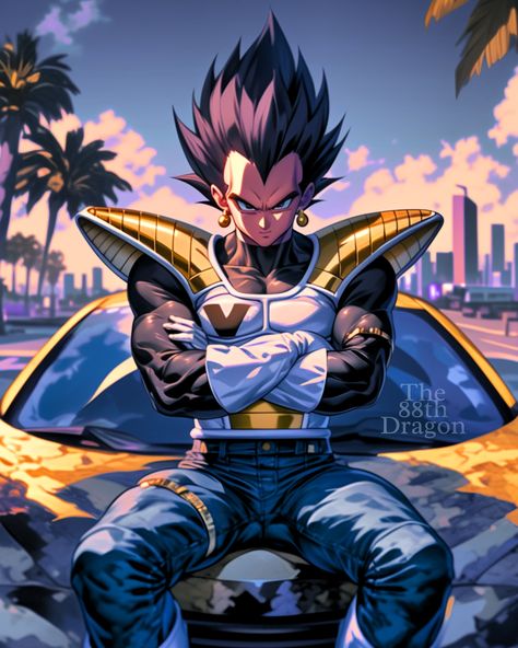 “V for Vegeta” GTA6 mission | Vegeta x Grand Theft Auto 6 concept #gta6online #aiartwork Vegeta Artwork, Dragon Ball Z Dragon, Warrior Tattoo, Anti Hero, Anything Is Possible, Dragon Ball Art, New Version, Grand Theft Auto, A Dragon