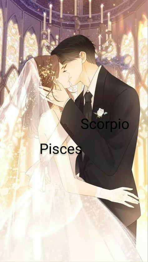 Pisces X Scorpio Couple, Pisces Woman Scorpio Man, Pieces And Scorpio, Scorpio And Pisces Relationship, Pisces Relationship, Pisces Energy, Zodiac Signs Couples, Pisces Scorpio, Pisces Personality