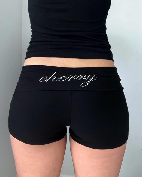 so excited to drop our very first branded micro shorts <3 Funky Clothes, Shorts Aesthetic, Shorts Fits, Micro Shorts, Low Rise Shorts, Cute Bras, Funky Outfits, Mini Shorts, One Piece Dress