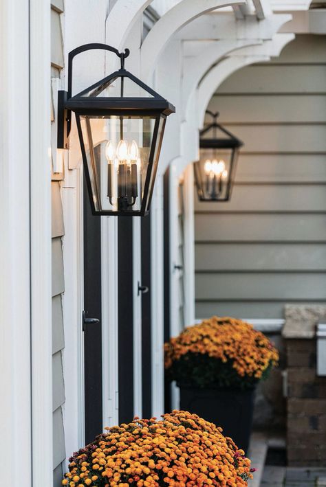 Exterior garage door