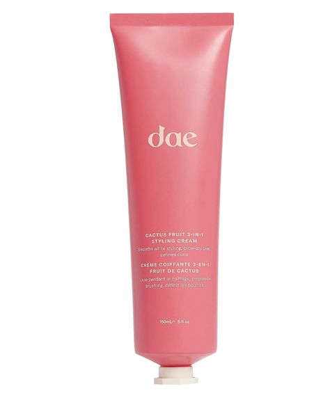 DAE Hair Cactus Fruit 3-In-1 Styling Cream - Smooth Styles, Prep Shiny Blowouts, Defines Curls (5 oz.) Oval Face Makeup, Hair Styling Cream, Cactus Fruit, Round Face Makeup, Hair Frizz, Cream Nails, Slick Back, Highlights Brown Hair, Defined Curls