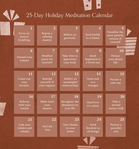 Meditations for Holiday Stress That Only Take 5 Minutes | Well+Good Regulate Emotions, Holiday Chaos, Breathing Meditation, Healthier Choices, Celebration Ideas, Who You Love, Spiritual Health, Natural Beauty Tips, Lovely Things