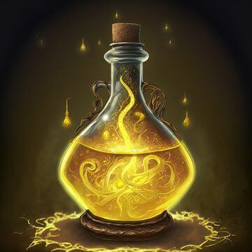 Sun Potion, Liquor Glass, Pumpkin Queen, Halloween Potions, Magic Bottles, Queen Aesthetic, Branding Iron, Beautiful Art Pictures, Gold Powder