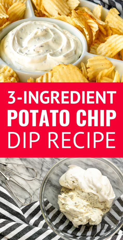 Cream Cheese Chip Dip, Sour Cream Chip Dip, Potato Chip Dip, Homemade Chip Dip, Chip Dip Recipe, Easy Chip Dip, Best Chip Dip, Cheese Chip Dip, Sour Cream Chips